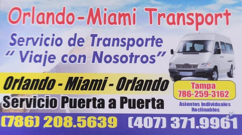 invernadero Ajustamiento opción Servicio y Calidad Garantizada - Orlando Miami Transport